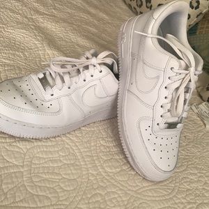 Womens Nike Air Force Ones.